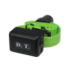 H2O Beeper Add-On Collar (Color: Yellow and Black Polka Dot Ruffle: Green)