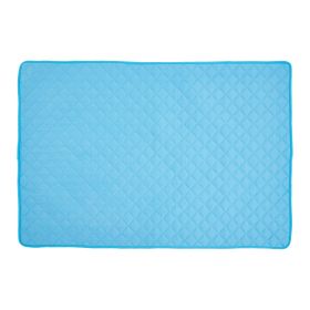 Dog Pillow Pet Summer Cooling Mat And Sleeping Pad Waterproof Pet Cooling Mat For Cat Dog Keep Cooling Supplies Self Cooling Mat (Option: Blue-XL)