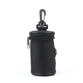 1680D Oxford Cloth Dog Walking Stool Bag Pet Bag (Color: Yellow and Black Polka Dot Ruffle: Black)