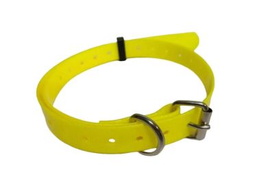 Pet Dog Collar For Pet Training Dog Training Equipment (Color: Yellow and Black Polka Dot Ruffle: Yellow)
