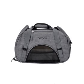 Pet Comfort Carrier (Color: Yellow and Black Polka Dot Ruffle: Grey)