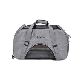 Pet Comfort Carrier (Color: Yellow and Black Polka Dot Ruffle: Taupe)