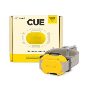 CUE Additional Receiver Collar (Color: Yellow and Black Polka Dot Ruffle: Yellow)