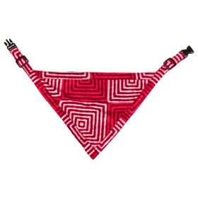 Unbugz-It Bandana (Color: Yellow and Black Polka Dot Ruffle: Square Red)