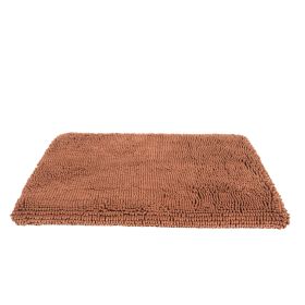 Dirty Dog Cushion Pad (Color: Yellow and Black Polka Dot Ruffle: Brown)