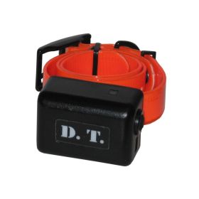 H2O 1 Mile Dog Remote Trainer Add-On Collar (Color: Yellow and Black Polka Dot Ruffle: Orange)