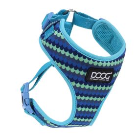 Neoflex Dog Harness Pluto (Color: Yellow and Black Polka Dot Ruffle: Blue)