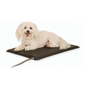 Lectro-Kennel Heated Pad (Color: Yellow and Black Polka Dot Ruffle: Black)