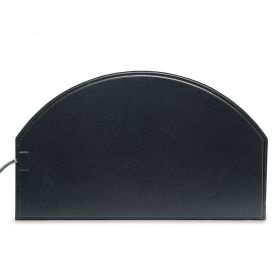Igloo Style Heated Pad (Color: Yellow and Black Polka Dot Ruffle: Gray)