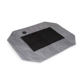 Original Pet Cot Cover (Color: Yellow and Black Polka Dot Ruffle: Gray)