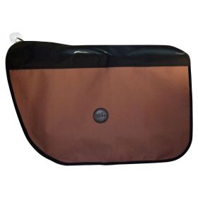 Vehicle Door Protector (Color: Yellow and Black Polka Dot Ruffle: Tan)