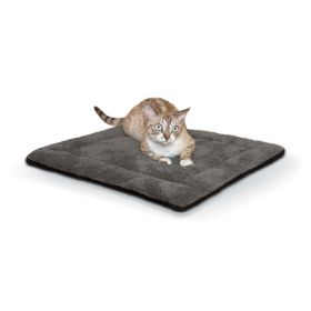 Self-warming Pet Pad (Color: Yellow and Black Polka Dot Ruffle: Gray/Black)