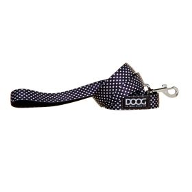 Neoprene Dog Leash Pongo (Color: Yellow and Black Polka Dot Ruffle: Black/White Polka Dot)