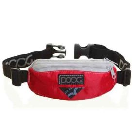 Mini Running Belt (Color: Yellow and Black Polka Dot Ruffle: Red)