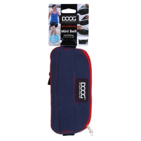 Mini Running Belt (Color: Yellow and Black Polka Dot Ruffle: Navy/Red)