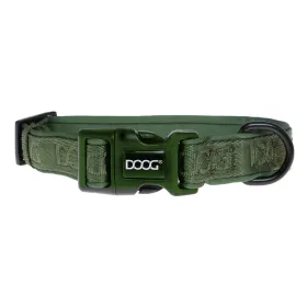 Neosport Neoprene Dog Collar (Color: Yellow and Black Polka Dot Ruffle: Green)