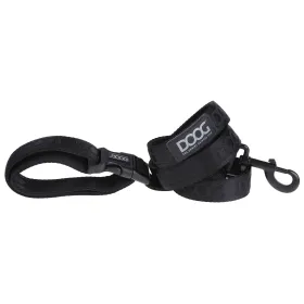 Neosport Neoprene Clip It Dog Leash (Color: Yellow and Black Polka Dot Ruffle: Black)