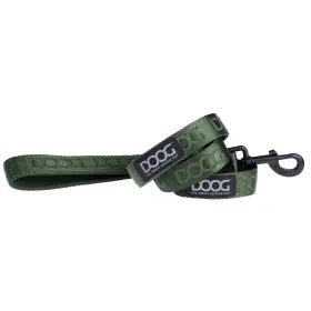 Neosport Neoprene Dog Leash (Color: Yellow and Black Polka Dot Ruffle: Green)
