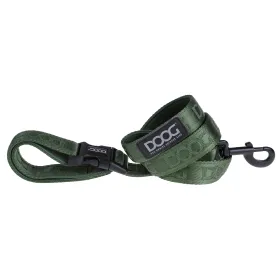 Neosport Neoprene Clip It Dog Leash (Color: Yellow and Black Polka Dot Ruffle: Green)