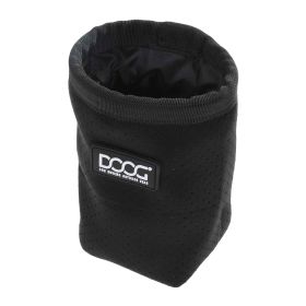 Neosport Treat and Training Pouch (Color: Yellow and Black Polka Dot Ruffle: Black)