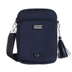 Neosport Walkie Bag (Color: Yellow and Black Polka Dot Ruffle: Navy)