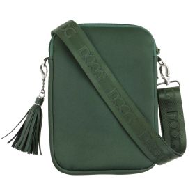 Neosport Walkie Bag (Color: Yellow and Black Polka Dot Ruffle: Green)