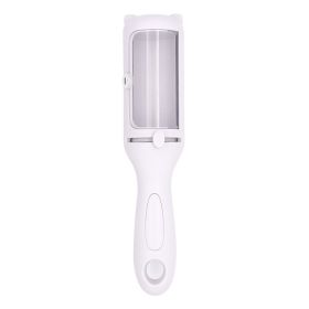 Pet Comb Hair Removal Brush Two-in-one Roller (Color: Yellow and Black Polka Dot Ruffle: White)