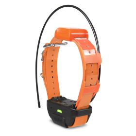 Pathfinder2 Mini Additional Receiver Collar Tracking Only (Color: Yellow and Black Polka Dot Ruffle: Orange)