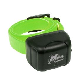 Rapid Access Pro Dog Trainer Add-on collar (Color: Yellow and Black Polka Dot Ruffle: Green)