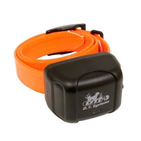 Rapid Access Pro Dog Trainer Add-on collar (Color: Yellow and Black Polka Dot Ruffle: Orange)