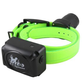 R.A.P.T. 1450 Additional Dog Collar (Color: Yellow and Black Polka Dot Ruffle: Green)