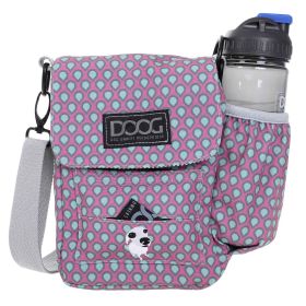 Walkie Bag (Color: Yellow and Black Polka Dot Ruffle: Pink/Tear Drops)