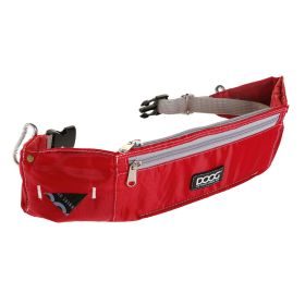 Walkie Belt (Color: Yellow and Black Polka Dot Ruffle: Red)