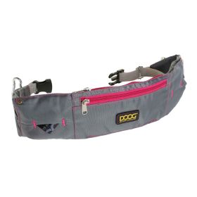 Walkie Belt (Color: Yellow and Black Polka Dot Ruffle: Grey/Pink)