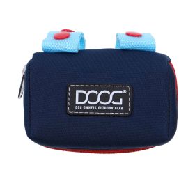 Walkie Pouch (Color: Yellow and Black Polka Dot Ruffle: Navy/Red)