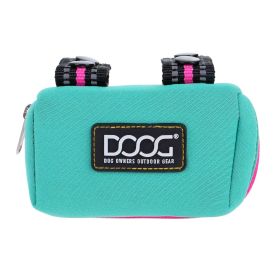 Walkie Pouch (Color: Yellow and Black Polka Dot Ruffle: Teal/Pink)