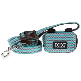 Walkie Pouch (Color: Yellow and Black Polka Dot Ruffle: Brown/Blue)