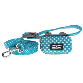 Walkie Pouch (Color: Yellow and Black Polka Dot Ruffle: Blue/White Polka Dot)