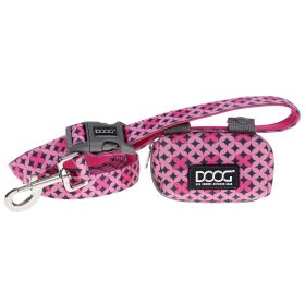 Walkie Pouch (Color: Yellow and Black Polka Dot Ruffle: Pink)