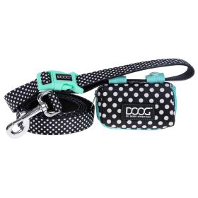 Walkie Pouch (Color: Yellow and Black Polka Dot Ruffle: Black/White Polka Dot)