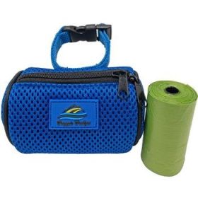 American River Poop Bag Holder - Cobalt Blue (size: One-size)