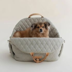 Pet Handbag Outdoor Cat Handbag (Option: Gray S Version)