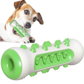 Dog Molar Toothbrush Toys Chew Cleaning Teeth Safe Puppy Dental Care Soft Pet Cleaning Toy Supplies (Color: Yellow and Black Polka Dot Ruffle: Upgrade Green)
