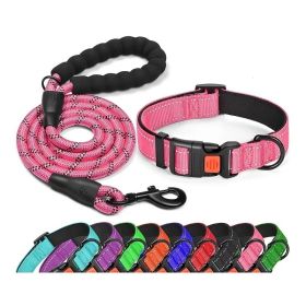No Pull Dog Harness; Adjustable Nylon Dog Vest & Leashes For Walking Training; Pet Supplies (Color: Yellow and Black Polka Dot Ruffle: Pink, size: S)