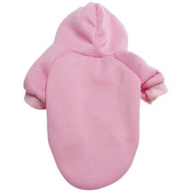 Pet Sweatshirt With Hoodie; Machine Washable Sweater For Dogs Puppies Sweater Clothes Apparel (Color: Yellow and Black Polka Dot Ruffle: Pink, size: XL)