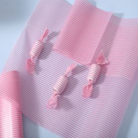 Twlead Wax Paper Sheets Greaseproof Waterproof Wrapping Tissue Food Picnic Paper For Food Basket Liner(Shipment From FBA) (Color: Yellow and Black Polka Dot Ruffle: Pink)