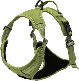 Venture Paw Harness - Aspen (Color: Yellow and Black Polka Dot Ruffle: Aspen, size: large)