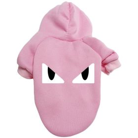 Pet Clothes Sweater Outdoor Hoodie Golden Retriever Labrador (Option: Pink-4XL)