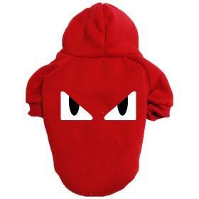 Pet Clothes Sweater Outdoor Hoodie Golden Retriever Labrador (Option: Red-8XL)