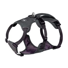 Anti Breaking Loose Dog Hand Holding Rope Reflective Explosion-proof (Option: Gray-M)